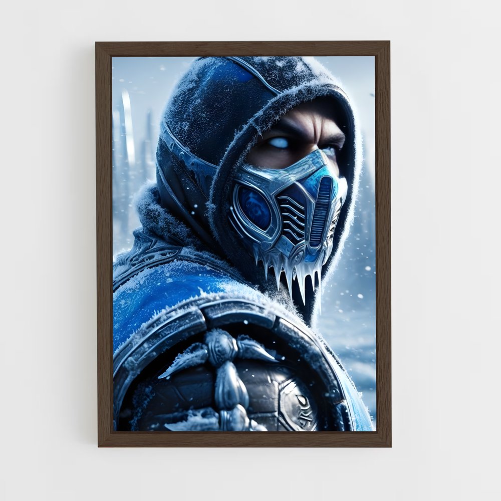 Poster Sub Zero Hero – affiche Mortal kombat (vue 5)